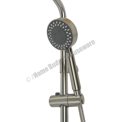 Blue Ocean 40.5” Stainless Steel Retro-Fit Rain Shower System with Shower Head and Adjustable Slide Bar