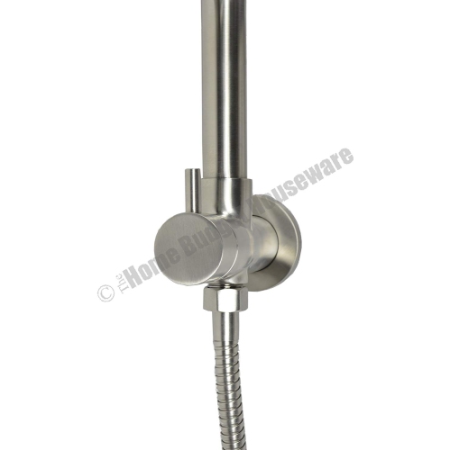 Blue Ocean 40.5” Stainless Steel Retro-Fit Rain Shower System with Shower Head and Adjustable Slide Bar