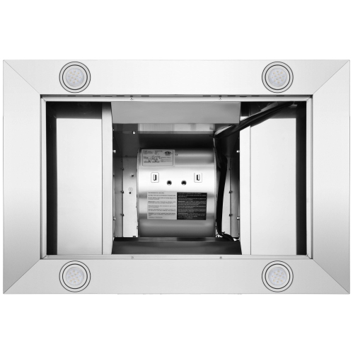 Blue Ocean 30" 760 CFM Stainless Steel Island Mount Kitchen Range Hood