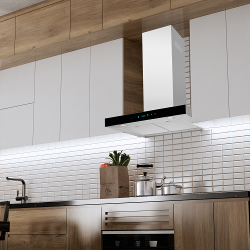 Blue Ocean 30" 760 CFM Stainless Steel Wall Mount Kitchen Range Hood