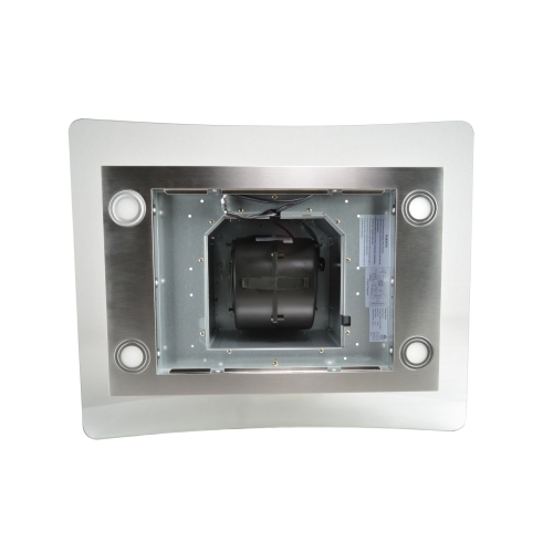 Hotte d’îlot de cuisine en acier inoxydable de 30 po et 900 pi3/min de Blue Ocean