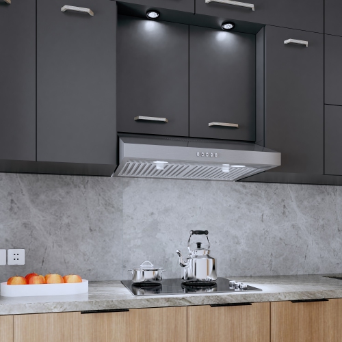 Blue Ocean 30" Stainless Steel Under Cabinet Kitchen Range Hood