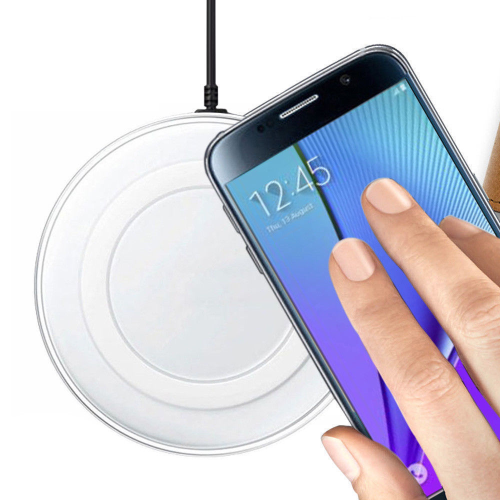 Wireless Charger, Qi Induction Charger, Wireless Charger Compatible for Samsung, iPhone, LG, all mobile phones with QI function