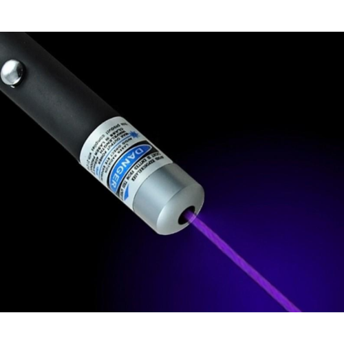 Puissant pointeur laser violet, lampe laser visible laser, 5 mW