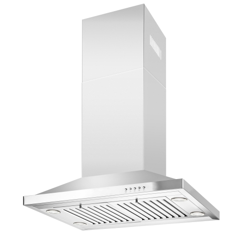 Blue Ocean 30" Stainless Steel Island Mount Kitchen Range Hood
