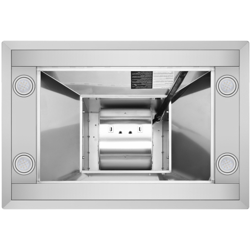 Blue Ocean 30" Stainless Steel Island Mount Kitchen Range Hood