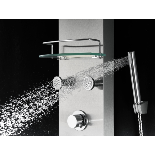 "Blue Ocean 57” Stainless Steel Thermostatic Shower Panel