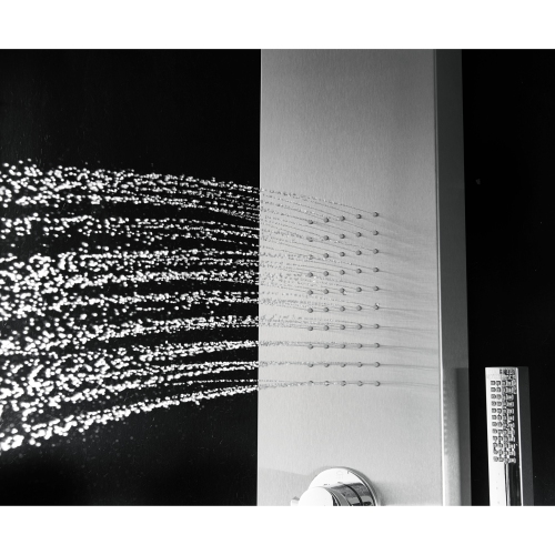 Blue Ocean 56" Stainless Steel Thermostatic Shower Panel with Shower Head