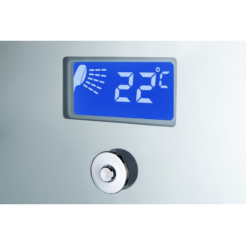 Blue Ocean 52"" Aluminum Shower Panel with Shower Head