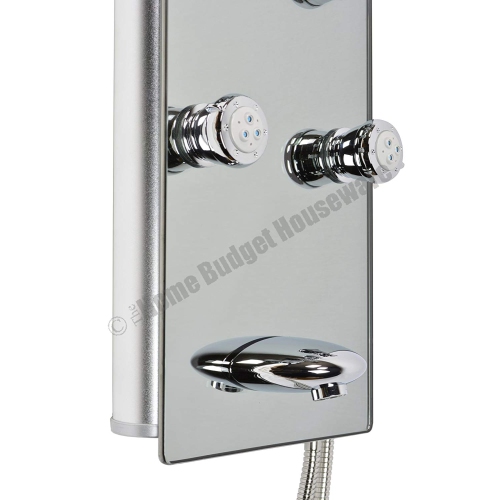 Blue Ocean 52"" Aluminum Shower Panel with Shower Head