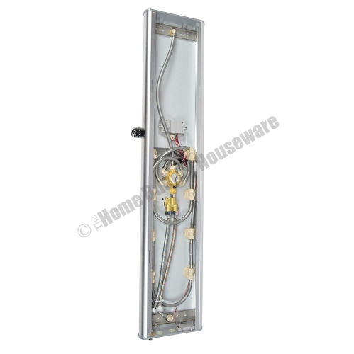 Blue Ocean 52"" Aluminum Shower Panel with Shower Head