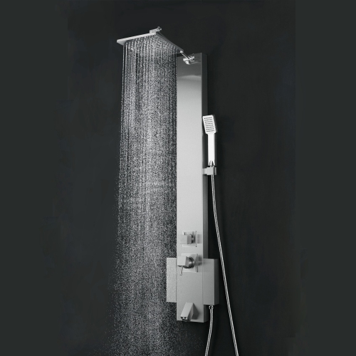 Blue Ocean 48” Stainless Steel Shower Panel with Shower Head