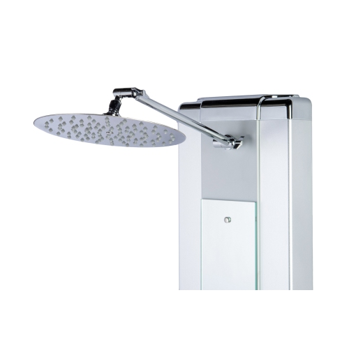 Panneau de douche en aluminium avec pomme de douche « Blue Ocean 50 »