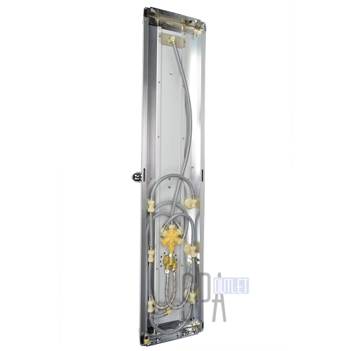 Panneau de douche en aluminium avec pomme de douche « Blue Ocean 50 »