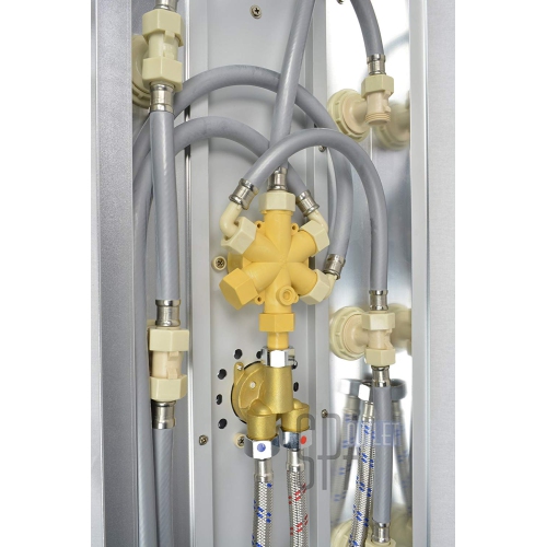 Panneau de douche en aluminium avec pomme de douche « Blue Ocean 50 »