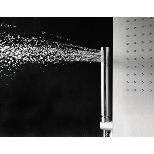 Blue Ocean 65” Stainless Steel Thermostatic Shower Panel with Shower Head