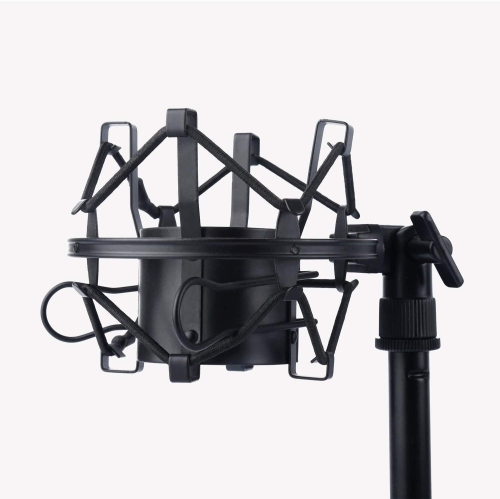 Microphone à condensateur, ensemble de microphone professionnel cardioïde pour l’enregistrement en studio avec support, support et filtre