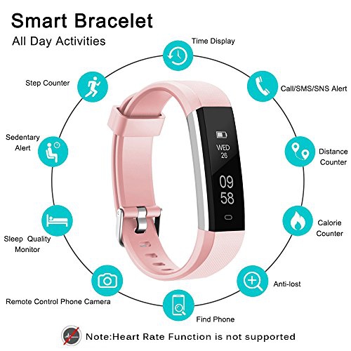 fitness tracker flenco smart watch