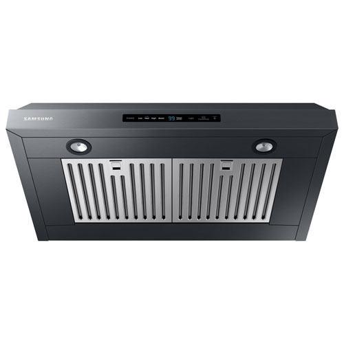 Hotte de dessous d'armoire de 30 po de Samsung - Acier inoxydable noir