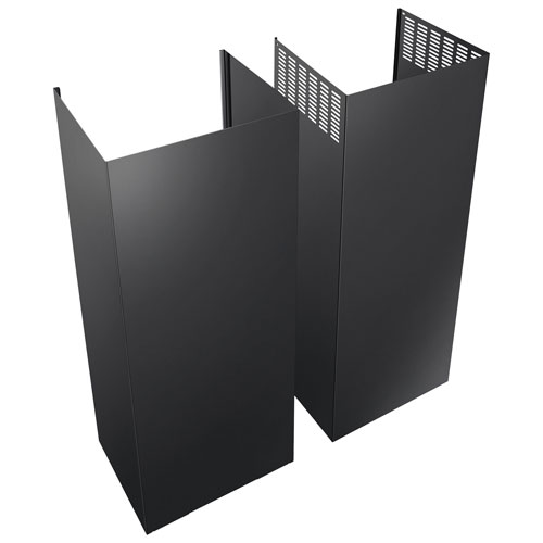 Samsung Chimney Hood Extension Kit - Black Stainless Steel