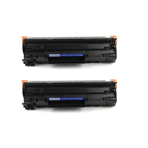 Printer Solution Brand New Compatible 2 Pack HP 83X Black Toner Cartridge