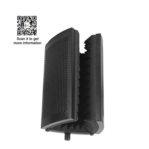 Studio Microphone Isolation Shield Sound Absorber Recording Foam Panel Shield
