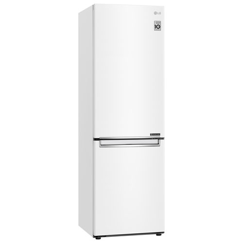 LG 24" 11.9 Cu. Ft. Counter-Depth Bottom Freezer Refrigerator - White