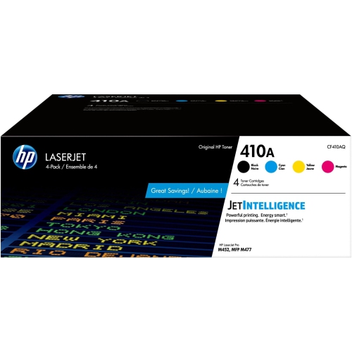 HP  410A Cymk Orig Lj Toner Blk/cyan/yel/mag (Cf410Aq) GREAT PRODUCT
