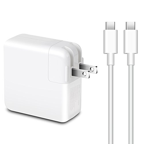 87W USB-C Power Adapter, Type-C Laptop Wall Charger Compatible for MacBook Pro with USB-C to USB-C Charge Cable