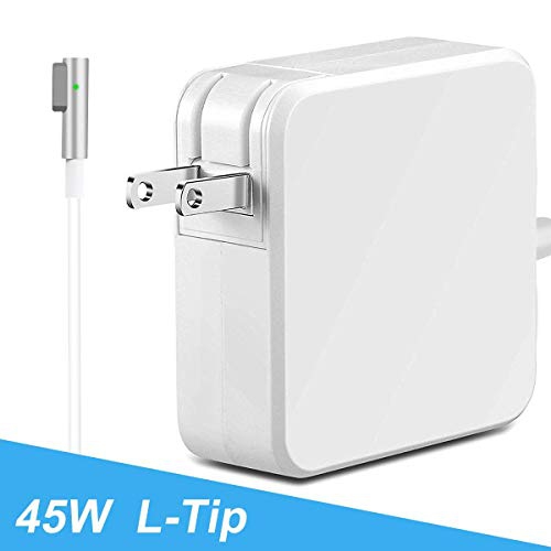 SMARTERS  Replacement Charger Compatible With Mac Book - 45W L Tip Magsafe Magnetic Connector Power Adapter for 11 Inch