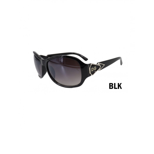 Lunettes de soleil surdimensionnées SG-3311BLK de WIBE à dégradé