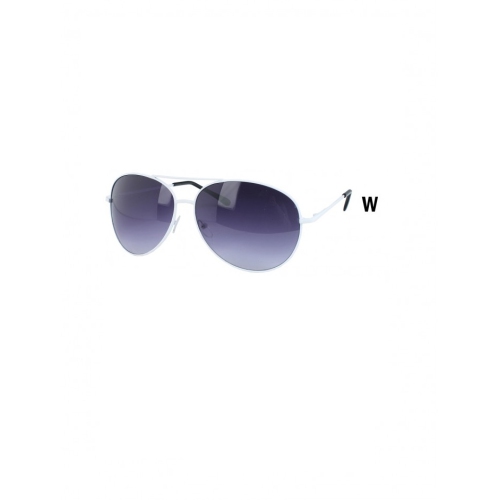 WIBE Sunglasses SG-38021WHT Aviator Sunglasses