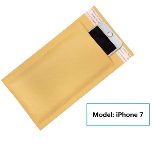 HBlife 4x8 Inches Kraft Bubble Mailers Self Seal Padded Envelopes Shipping Envelopes Mailing Bags, Pack of 50