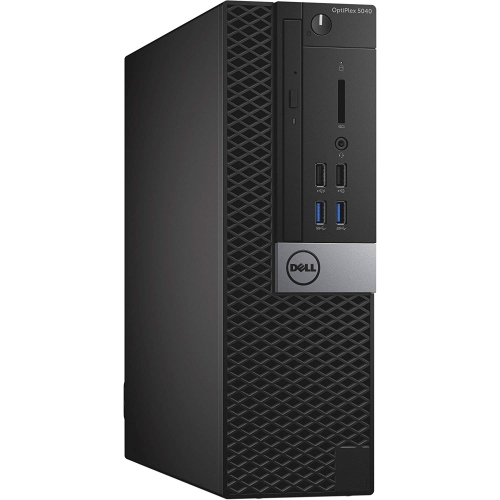 DELL  Refurbished (Good) - Optiplex 5040 Small Form Factor Sff Core I5 6500 3.2Ghz 16GB Ram 128GB SSD DVD Win 10 Pro Square PC