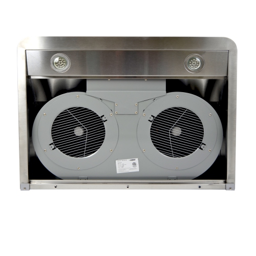 Hotte de cuisinière de 30 po 900 pi3/min de ROXON - Hotte de cuisine - Acier inoxydable