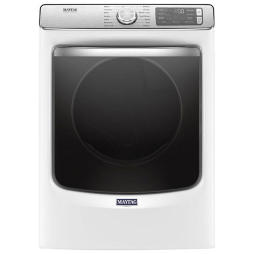 Image 1 of 1.. Maytag 7.4 Cu. Ft. Electric Steam Dryer - White - Open Box - Perfect Condition