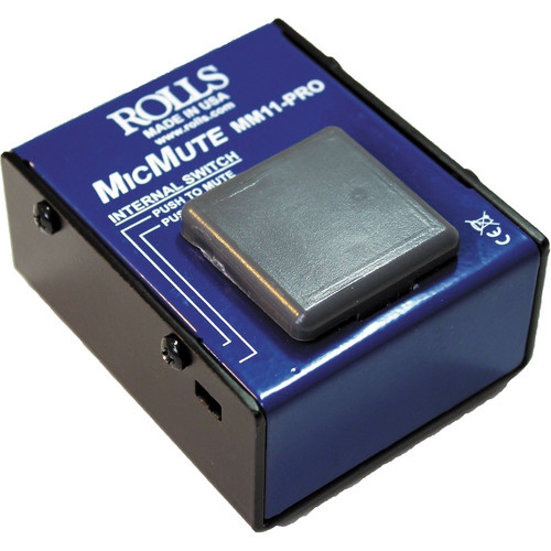 ROLLS  Mm11 Pro Switchable Mic Mute