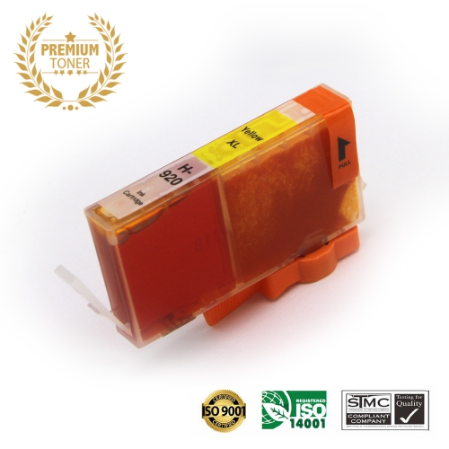 ULTRA TONER  New HP 920Xl Y Inkjet Cartridge Online Only In Yellow