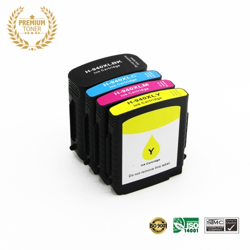 Ultra Toner™ 4 COLORS COMBO - HP 940XL BK/C/M/Y Inkjet Cartridge Online Only!