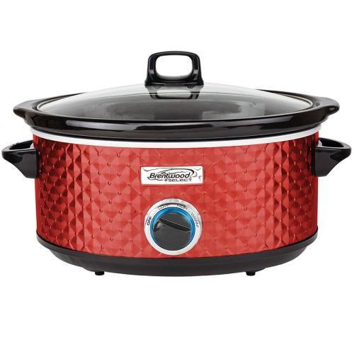 Mijoteuse Brentwood Select 7QT, Rouge