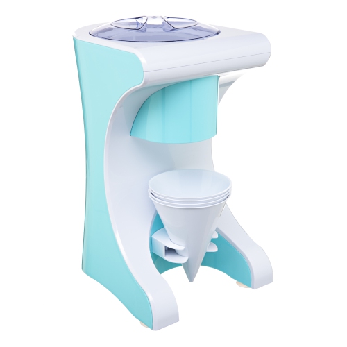 Brentwood Machine à fabriquer le cornet de neige et la machine à glace pilée , Bleu