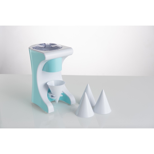 Brentwood Machine à fabriquer le cornet de neige et la machine à glace pilée , Bleu