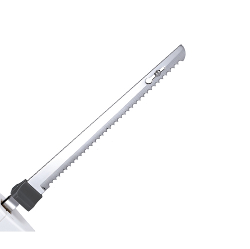 Brentwood Couteau à découper électrique, 7 po, Blanc