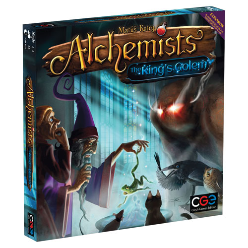 Lot d'extensions The King's Golem pour jeu de société Alchemists - Anglais