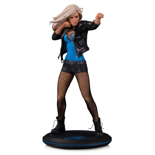 DC  Cover Girls 9 Inch Statue Figure - Canary By Joelle Jones In Black