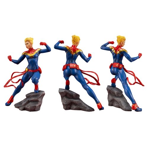 Marvel Comics Avengers Series 8 Inch Statue Figure ARTFX+ - Captain Marvel