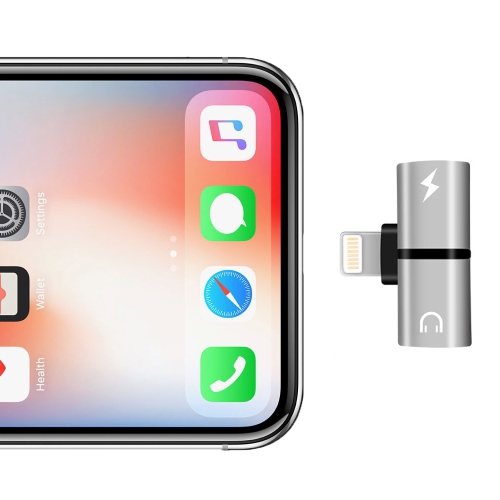 2 in 1 Double Adapter Headphone Jack Converter Splitter Dual Audio Lightning Cable Charger