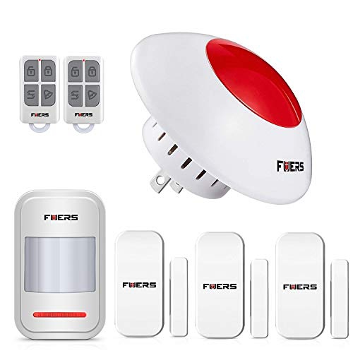 Fuers 110db Loud Standalone Strobe Flashing Siren Alarm System Fuers 110db Loud Standalone Strobe