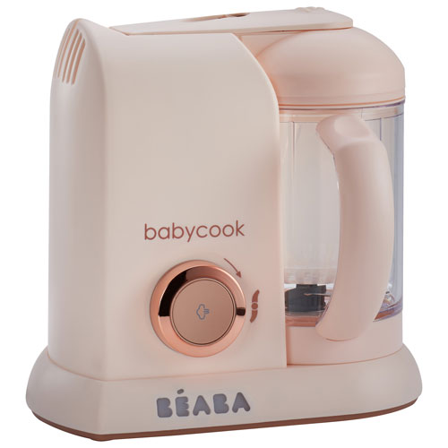 Beaba Babycook Solo Baby Food Maker - 4.7 Cups - Rose Gold