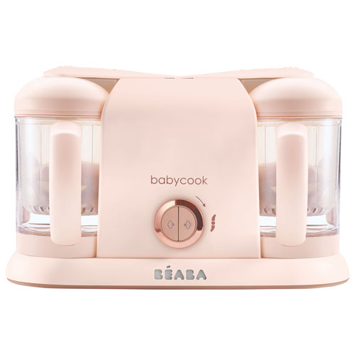 Beaba Babycook Duo Baby Food Maker - 2 x 4.7 Cups - Rose Gold